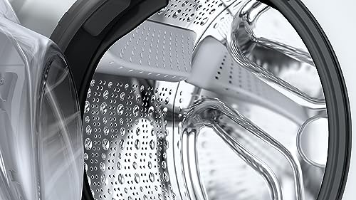 2025 Bosch WAN282K3, Serie 4, Pralka ładowana od przodu, 8 kg, 1400 obr./min, SpeedPerfect, maksymalna oszczędność energii i wody, funkcja dokładania prania, wyjątkowo higieniczna, AquaStop, IronAssist
