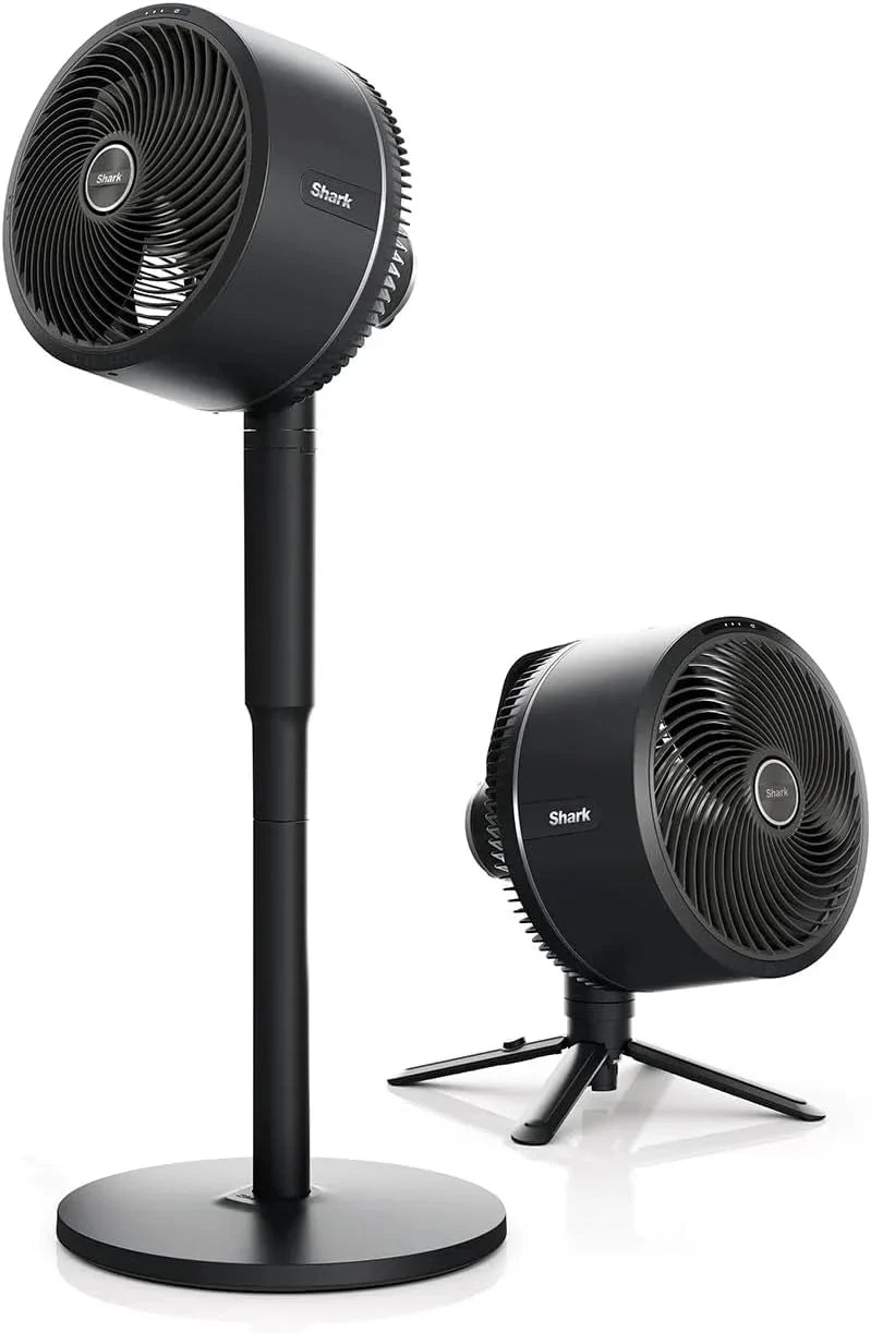 Shark FlexBreeze 2-in-1-Ventilator mit hoher Geschwindigkeit, Hybrid-Ventilator mit Kabel und kabellos, für den Innen- und Außenbereich, mit Fernbedienung, Neigung, verstellbar, UV-beständig und(modern" or "sleek)