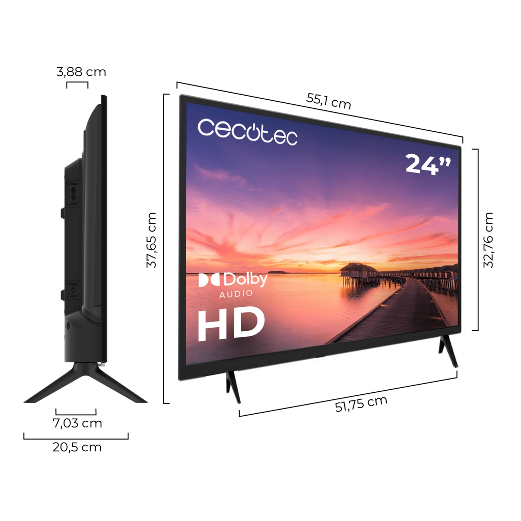 Telewizor Cecotec z serii 0, model 0024
