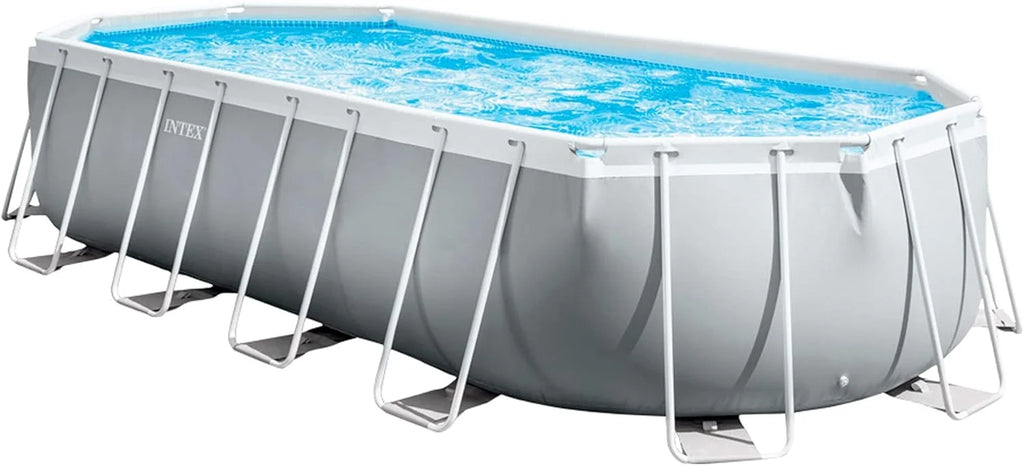 Intex 26798NP - Basen owalny stelażowy Intex Prism Frame 610x305x122 cm z pompą filtrującą