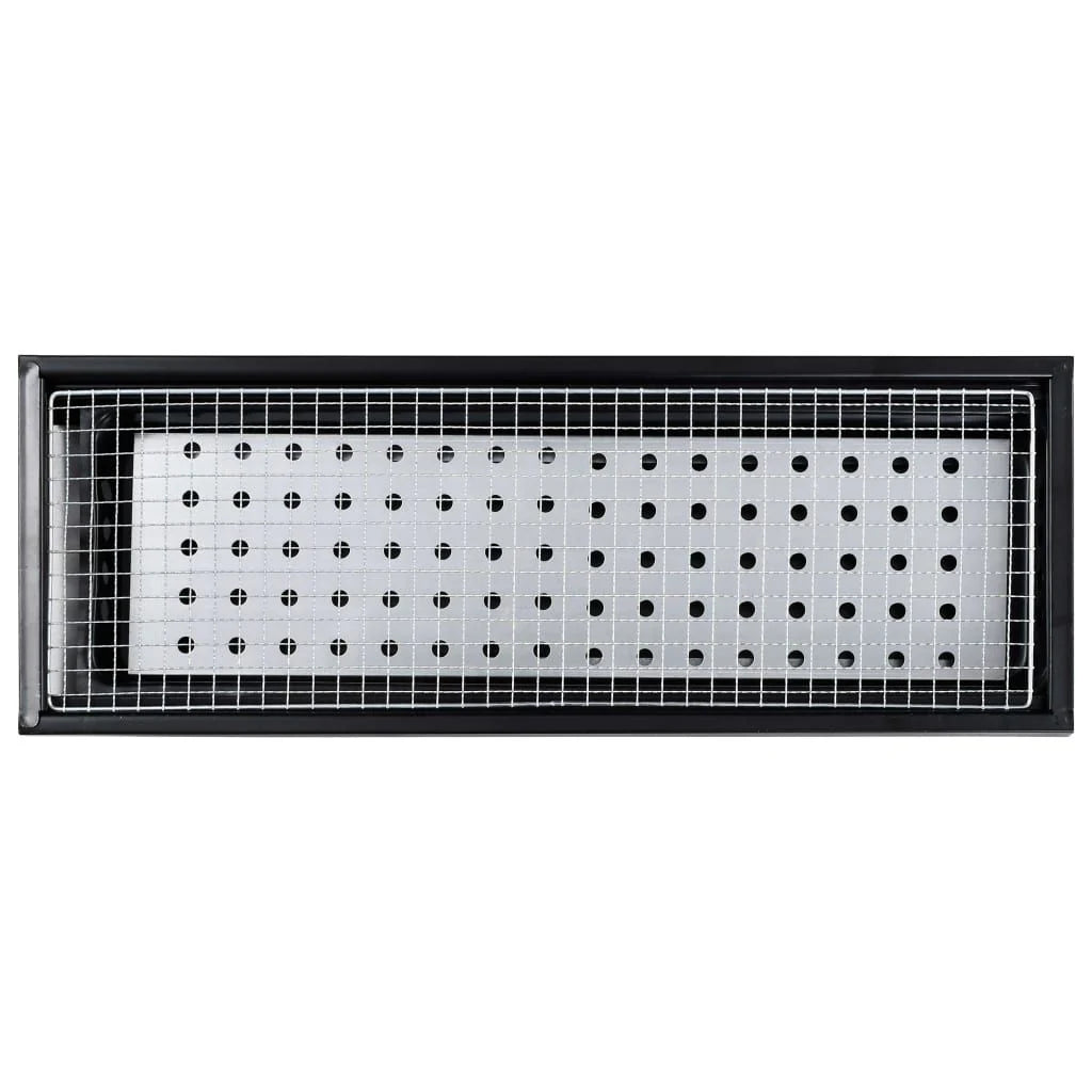 Przenośny grill kempingowy stalowy 60x22,5x33 cm VidaXL