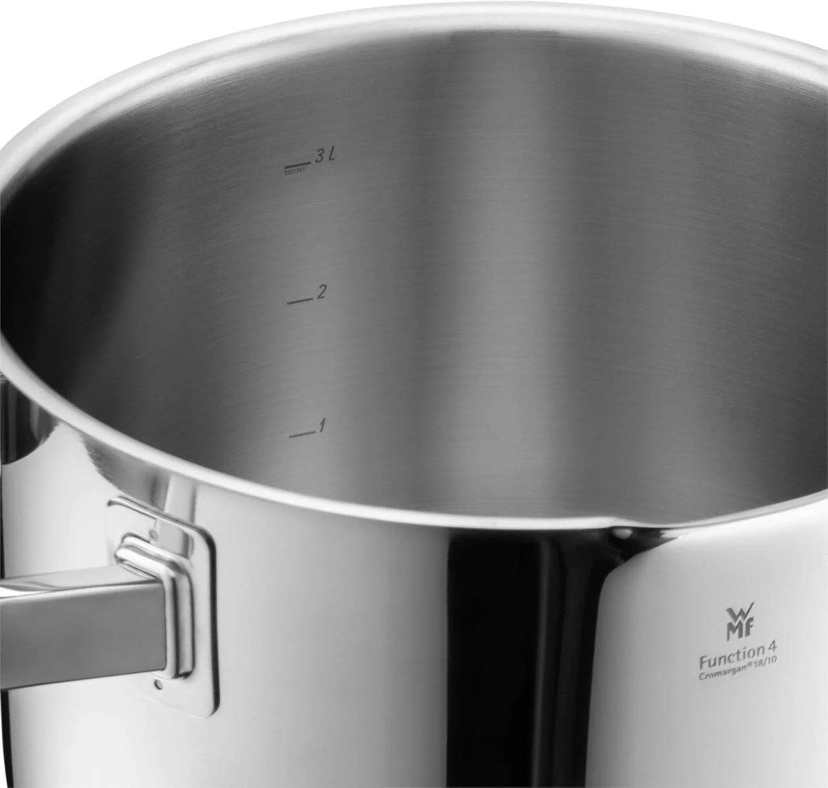 Wmf Function 4 Cookware Set, Metal, Silver, 5 Pieces