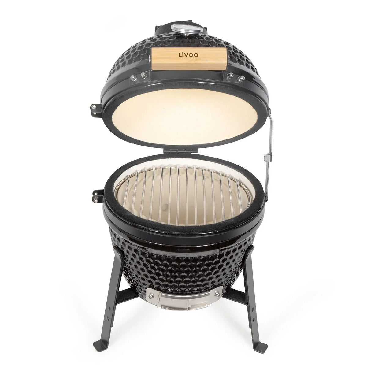 Livoo Ceramiczny Grill Węglowy 27 cm - Doc283