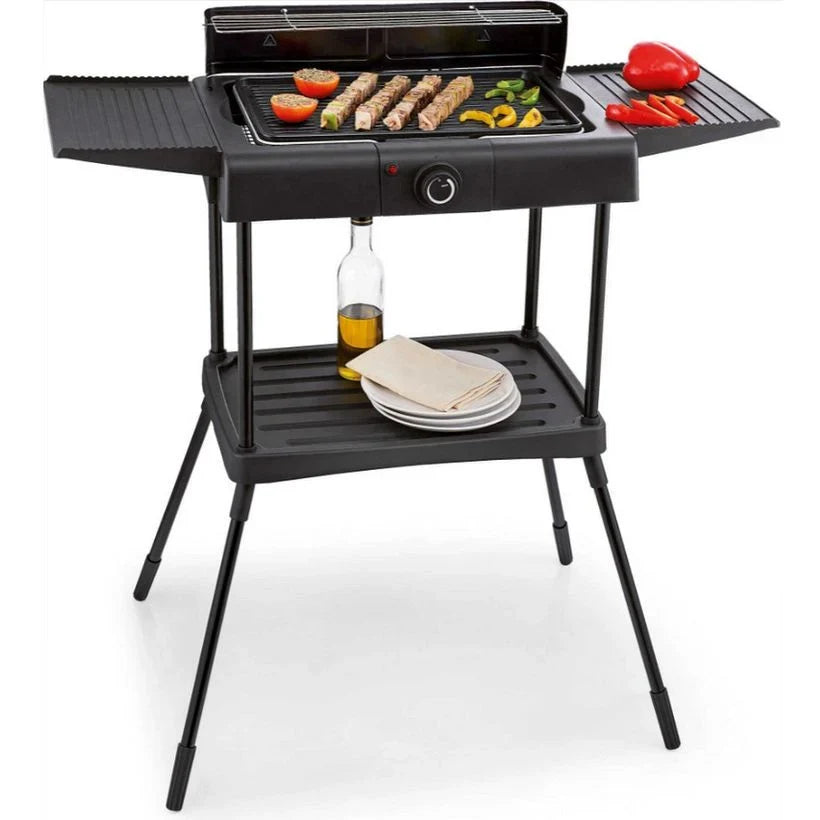 Kitchen Chef Grill Elektryczny Stojący 2000w Czarny - Ksbbq1703