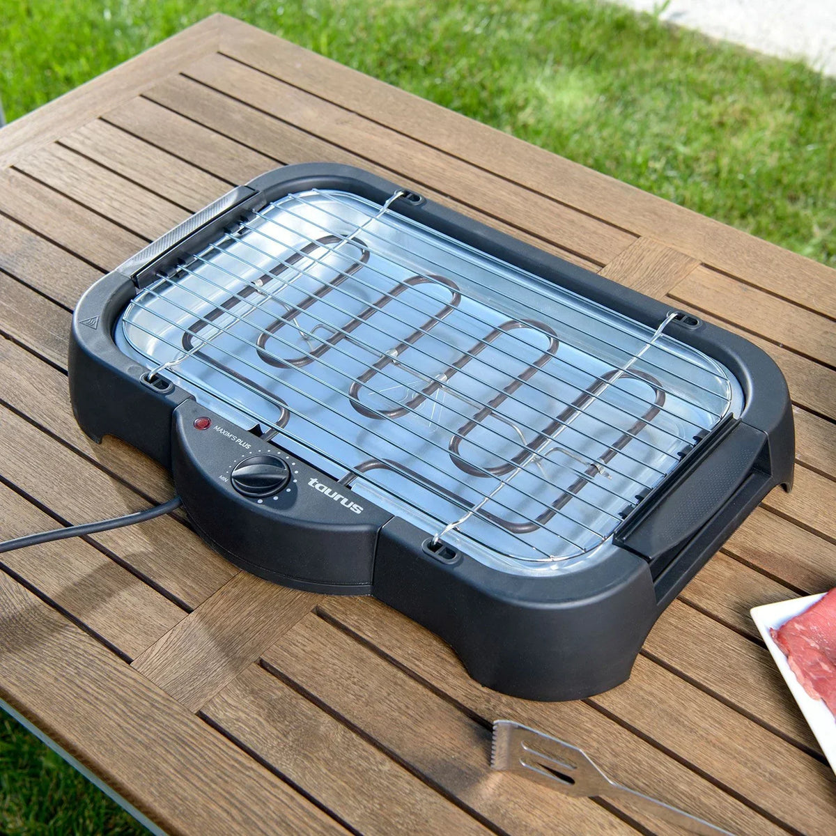 Taurus Maxim's Plus 2000 W Grill Elektryczny Stołowy Czarny