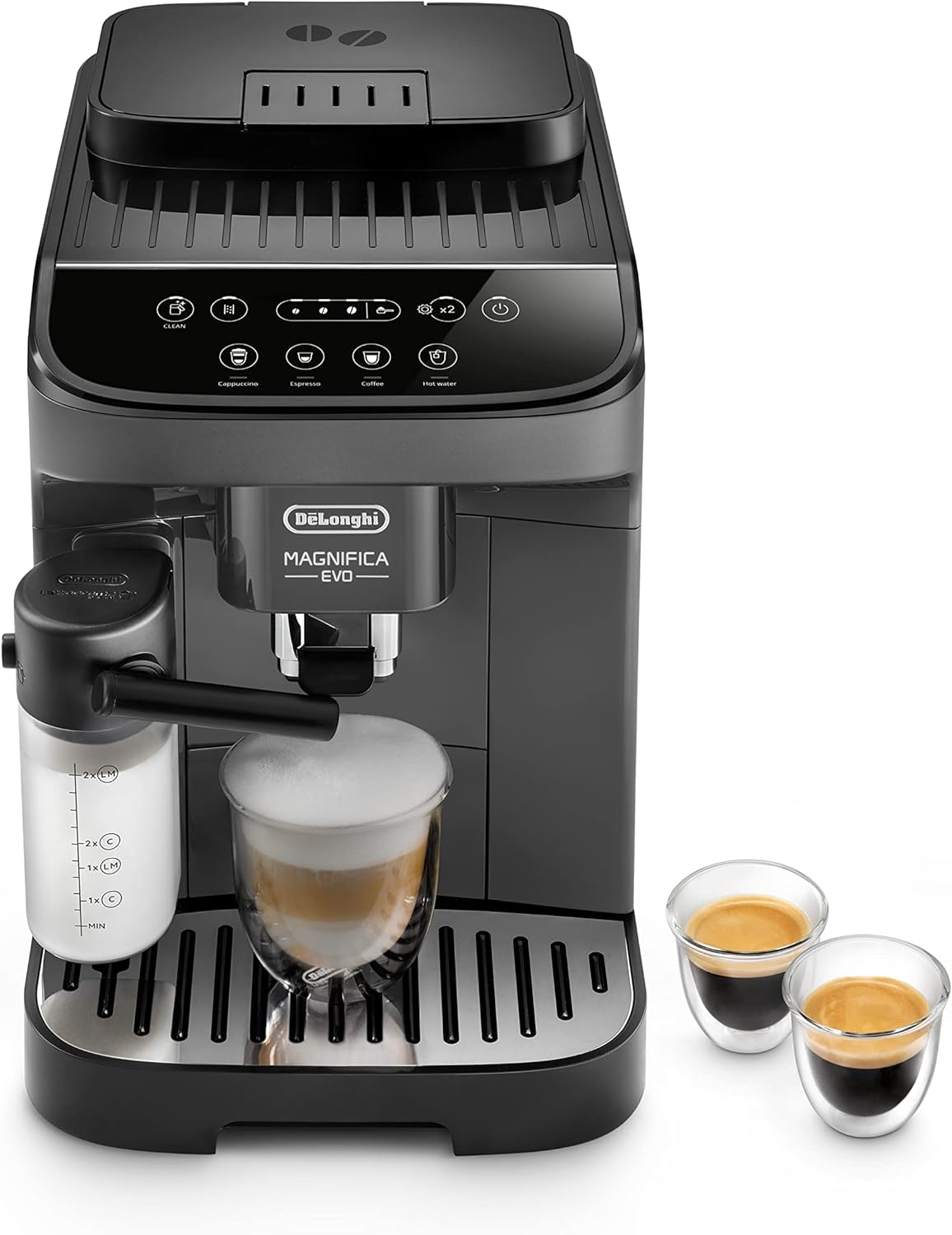 De'Longhi Magnifica Evo Ekspres do Kawy z Młynkiem, Czarny, 1450W 240V