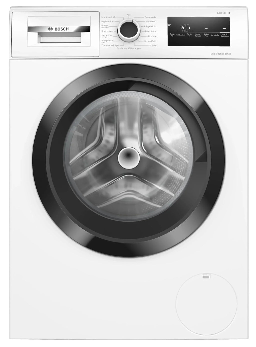 2025 Bosch WAN282K3, Serie 4, Pralka ładowana od przodu, 8 kg, 1400 obr./min, SpeedPerfect, maksymalna oszczędność energii i wody, funkcja dokładania prania, wyjątkowo higieniczna, AquaStop, IronAssist