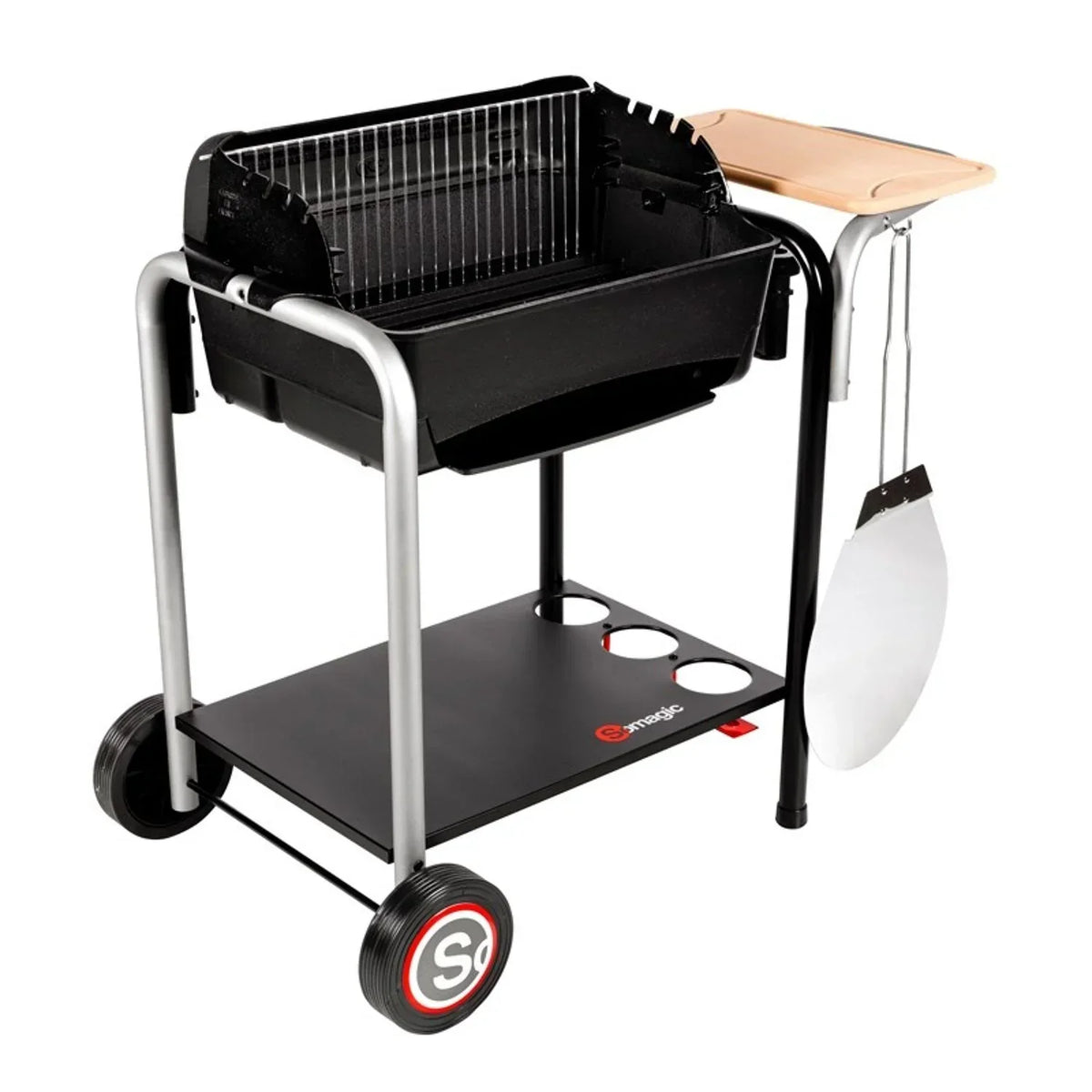 Grill Węglowy Roma Z Funkcją Pieczenia Pizzy