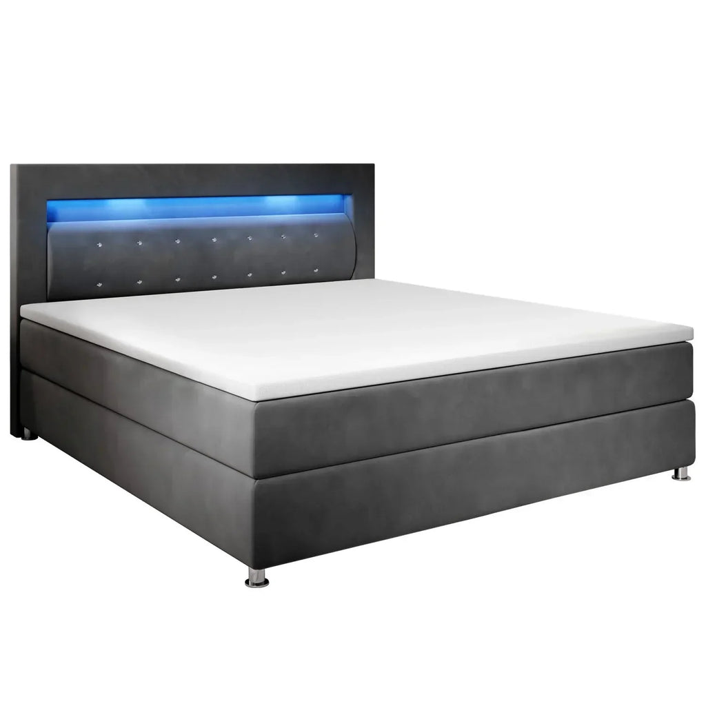 2025 Łóżko ze schowkiem Vancouver – Tkanina