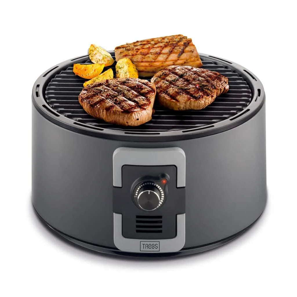 Przenośny Grill Węglowy 35 cm Czarny 99335 Trebs