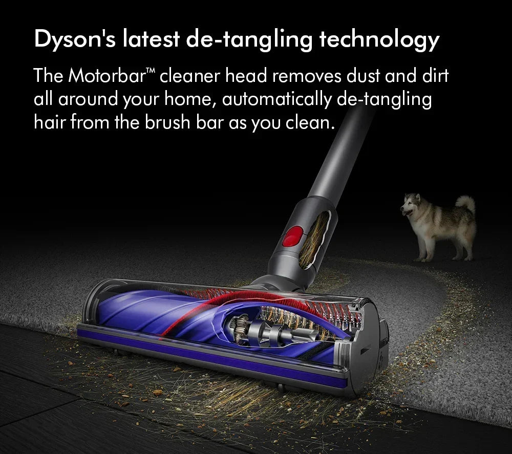 2026 Dyson V11 Extra Bezprzewodowy Odkurzacz Pionowy – Do 60 minut pracy – Wykończenie niklowo-czerwone