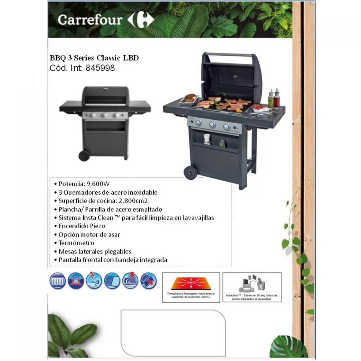 Grill gazowy 3 Series Classic LBD Campingaz