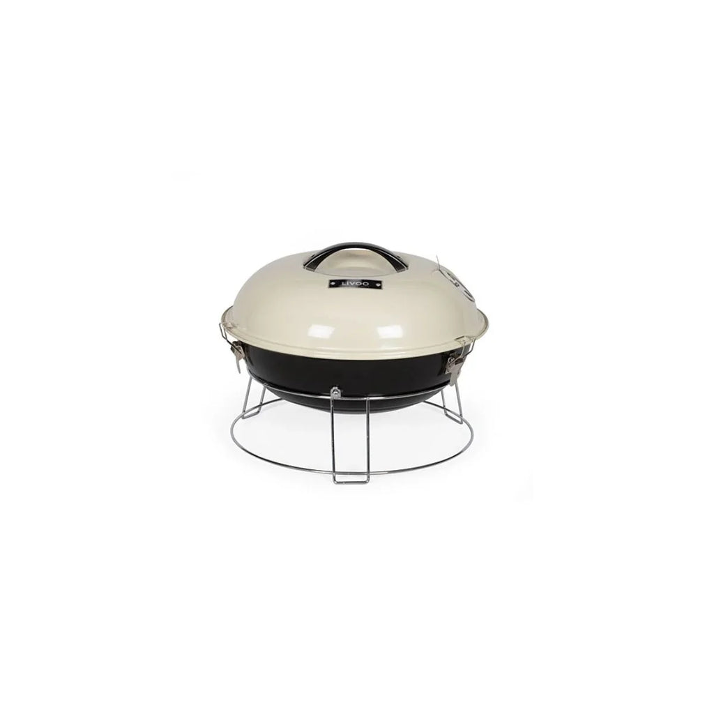 Livoo Grill Węglowy 38cm Beżowy - Doc301