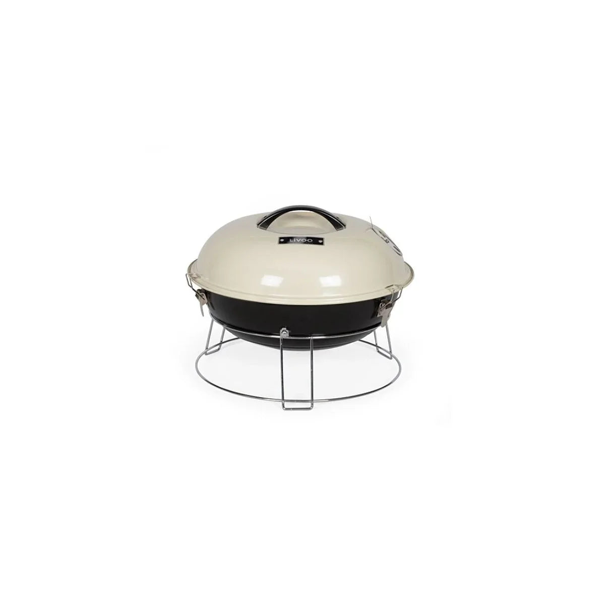 Livoo Grill Węglowy 38cm Beżowy - Doc301