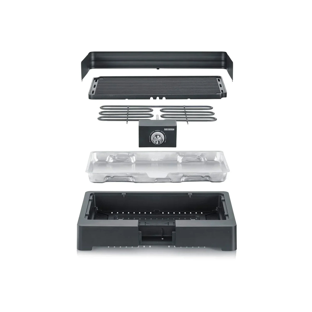 Grill stołowy z ryflowaną płytą 2200 W PG 8567 Severin