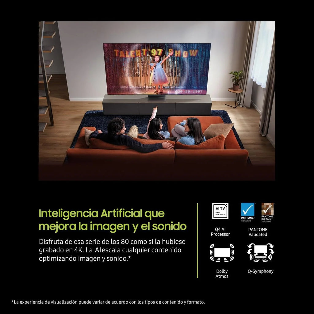 Telewizor 43 cale QLED Q8F 4K Smart TV z Vision AI, 100% natężenia koloru z Quantum Dot, autentyczny Quantum Dot i Motion Xcelerator