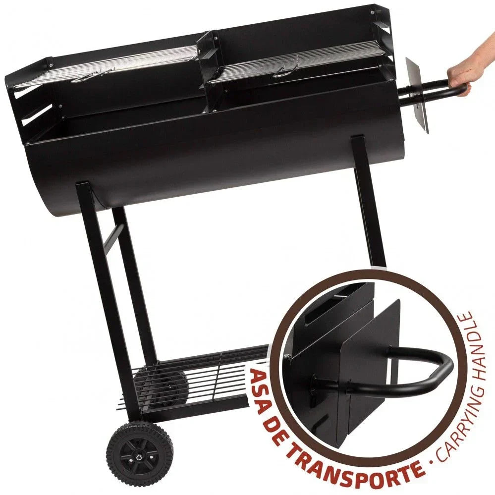 Grill Węglowy Z Podwójnym Rusztem Aktive