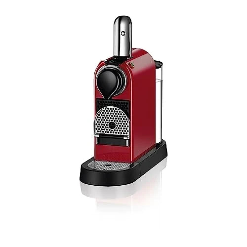 2025 Ekspres do kawy na kapsułki Krups Nespresso Pixie Redesign | Espresso i Lungo | Styl industrialny | Niskie zużycie energii | Automatyczne wyłączanie | Regulowana tacka | Kapsułki nadające się do recyklingu | Model XN306T
