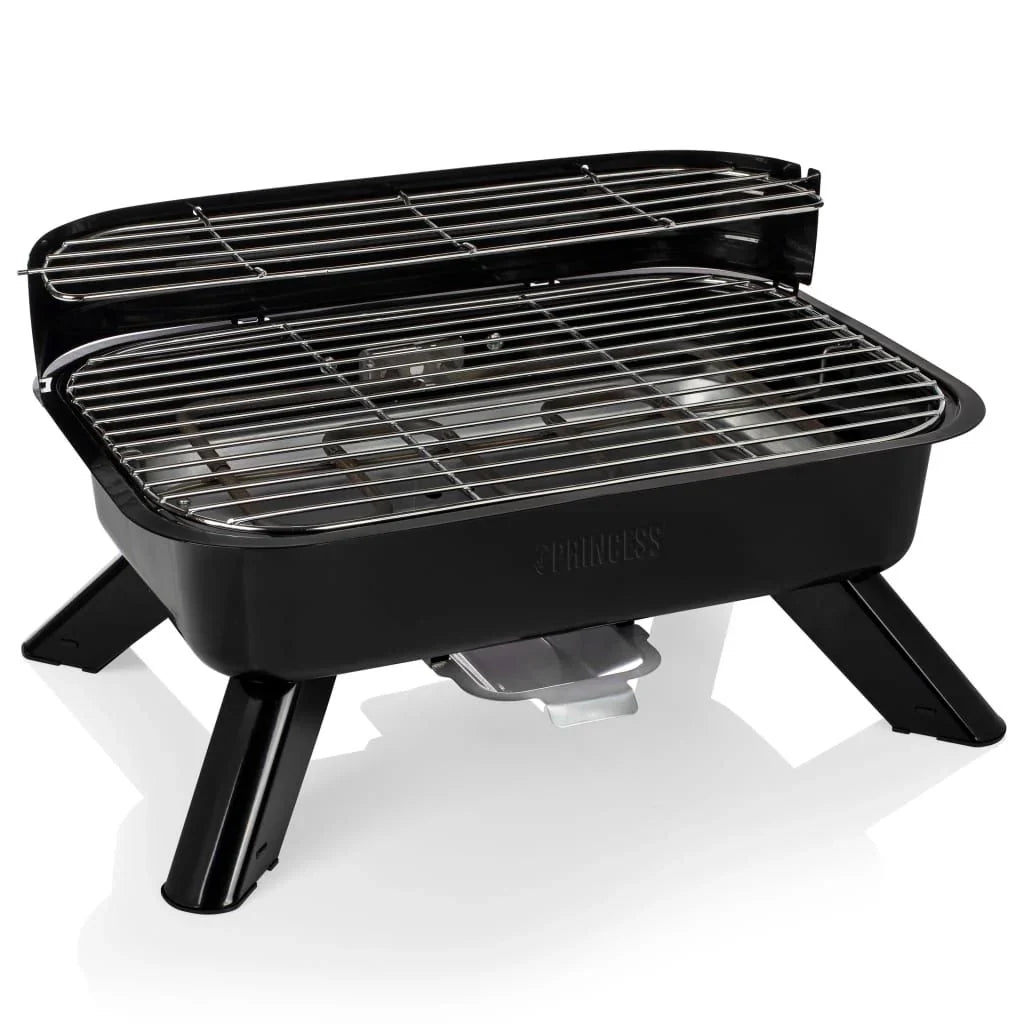 Grill hybrydowy Barbacoa 2000 W Princess, czarny