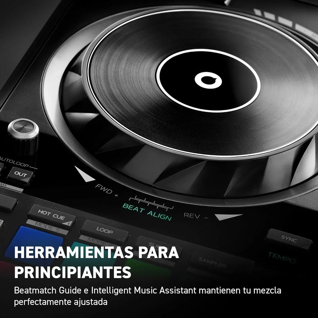 Hercules DJControl Inpulse 500 2-kanałowy kontroler DJ USB dla Serato DJ Lite i DJUCED