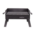 Cofan Przenośny Grill Węglowy | Chromowany Ruszt Stalowy | Składany Grill | Z Uchwytami Bocznymi | Idealny Na Kemping, Do Ogrodu I Na Taras | Wymiary: 45,5 X 34,5 X 31,5 Cm