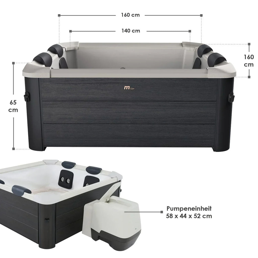 2026 Jacuzzi Spa Oslo z oświetleniem LED