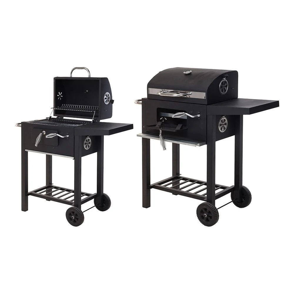 Grill węglowy z pokrywą 96xd36xs48,5cm - Neoferr