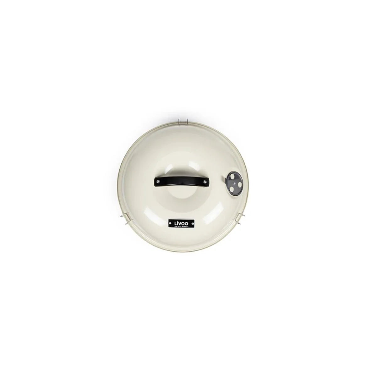 Livoo Grill Węglowy 38cm Beżowy - Doc301