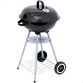 Okrągły grill węglowy Aktive z pokrywą