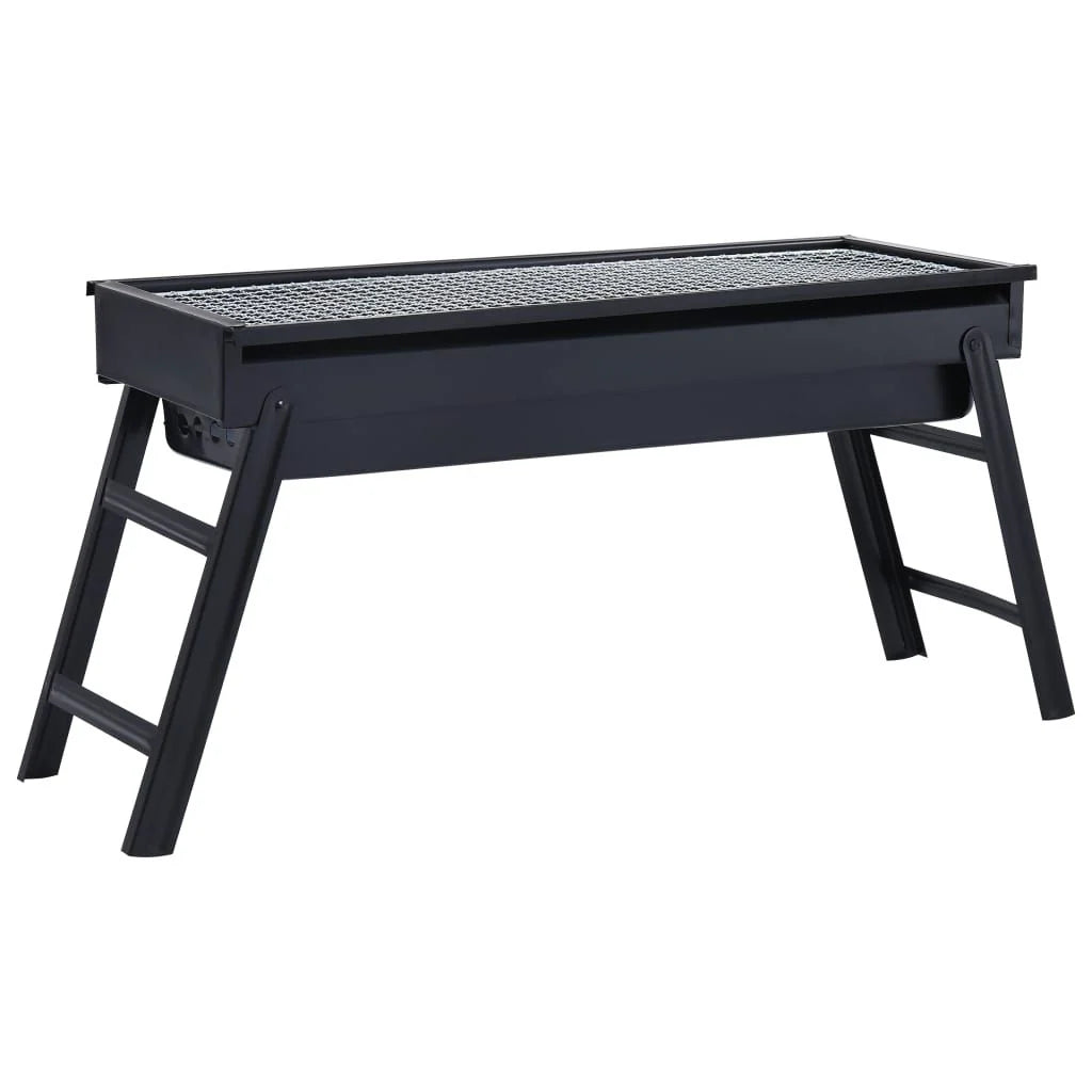 Przenośny grill kempingowy stalowy 60x22,5x33 cm VidaXL