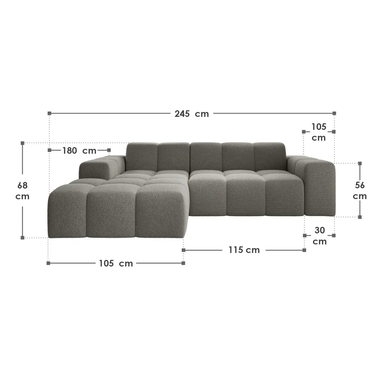 2026 Sofa narożny Merano – nowoczesna elegancja i wyjątkowy komfort