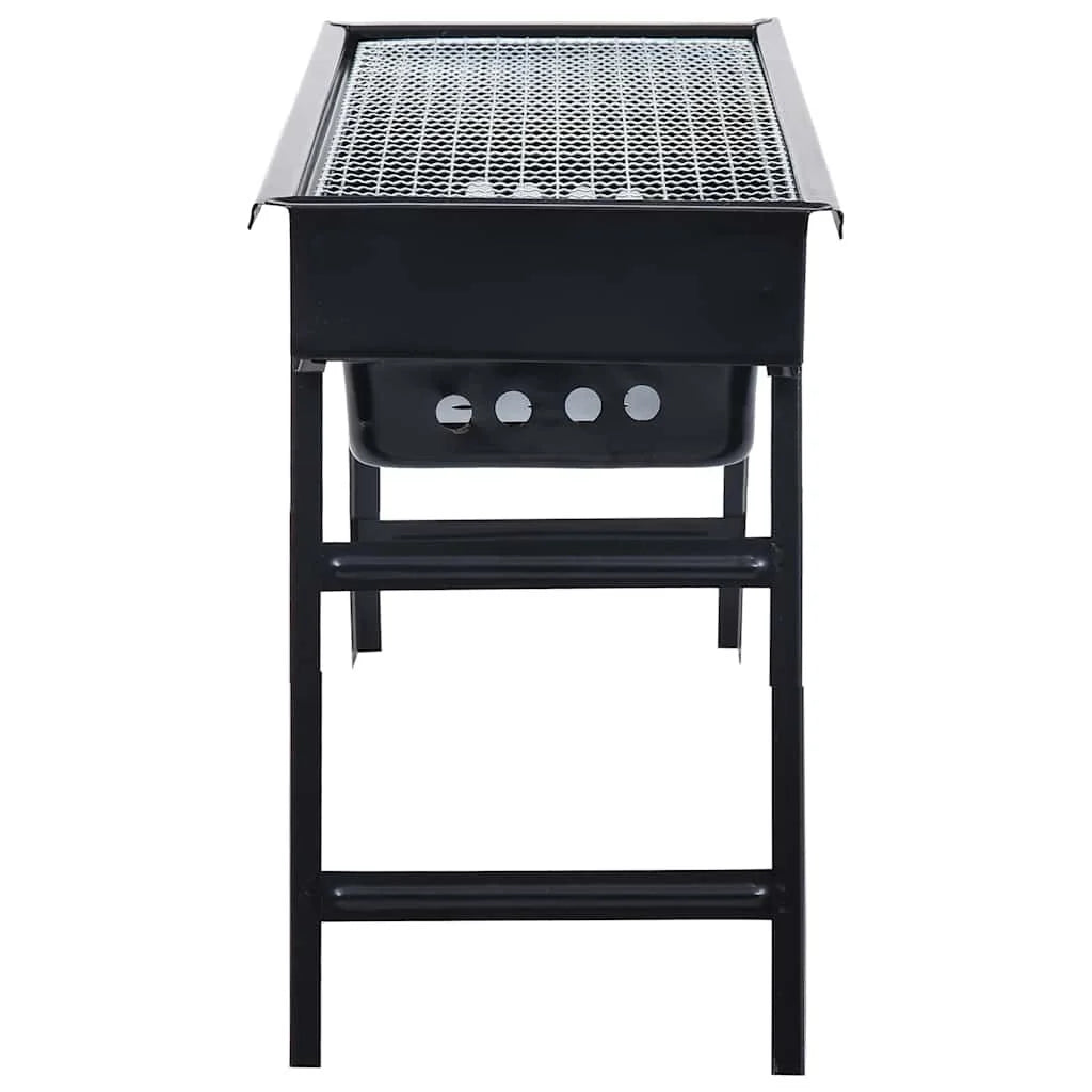 Przenośny grill kempingowy stalowy 60x22,5x33 cm VidaXL