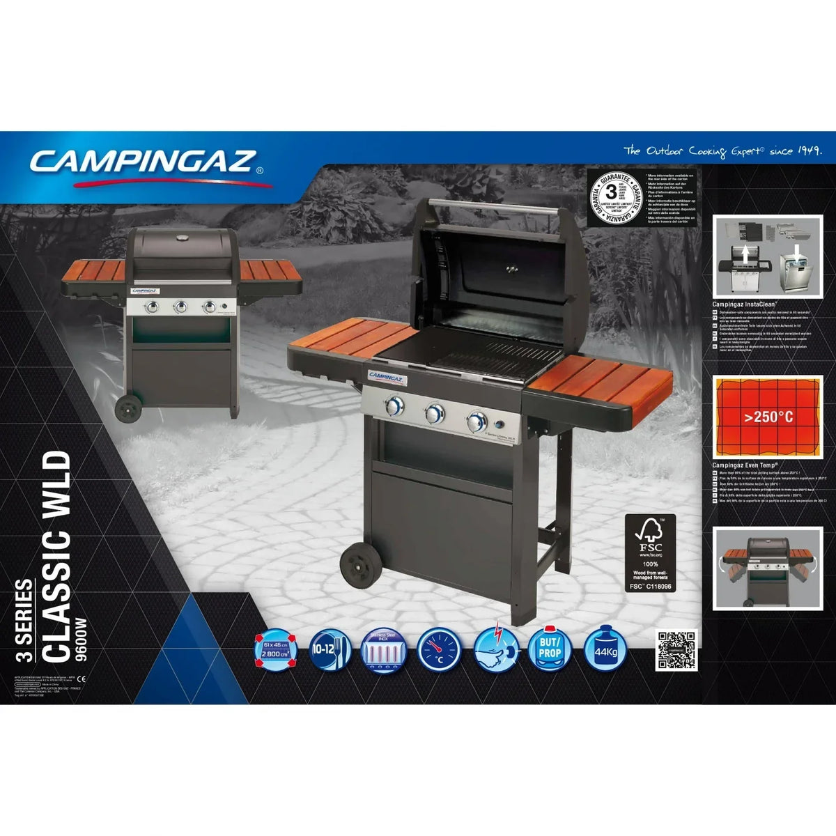 Grill gazowy 3 Series Classic Wld
