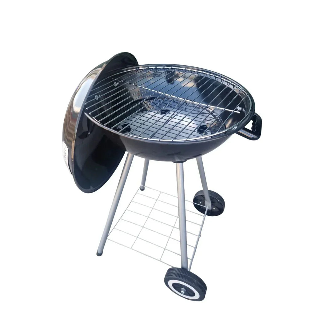Grill węglowy Barbacoa Elecsan 18,5 cala z kółkami i pokrywką