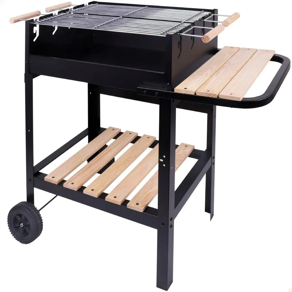 Podwójny Grill Węglowy Aktive Barbacoa Drewno