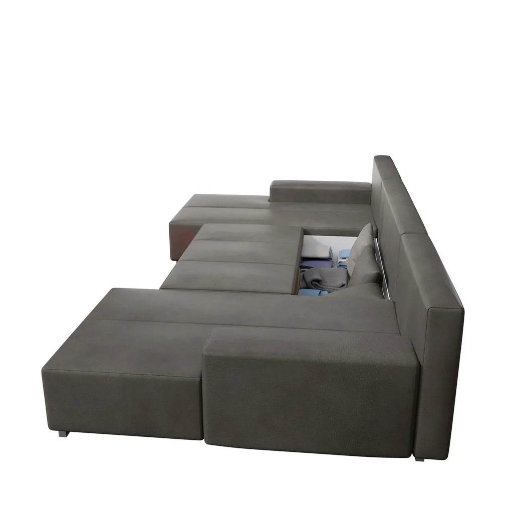 2025 Sofa narożny Malbun z oświetleniem LED