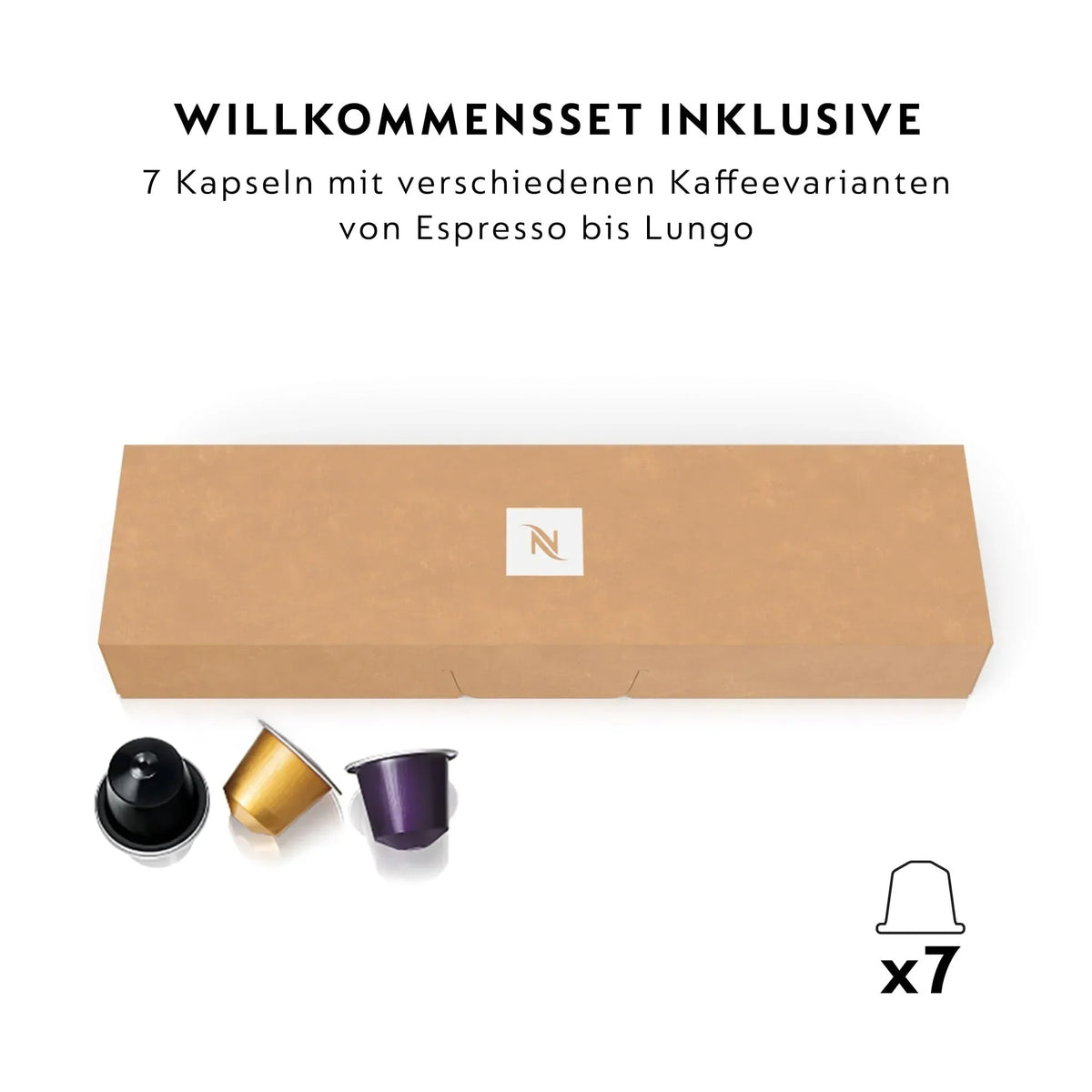 2025 Ekspres do kawy na kapsułki Krups Nespresso Pixie Redesign | Espresso i Lungo | Styl industrialny | Niskie zużycie energii | Automatyczne wyłączanie | Regulowana tacka | Kapsułki nadające się do recyklingu | Model XN306T
