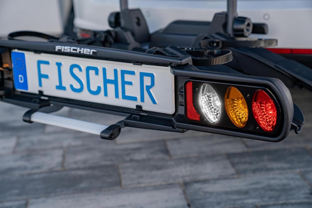 Fischer 126001 Bagażnik, Czarny, Na 2 Rowery