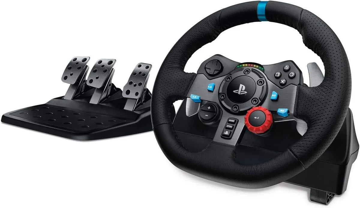 Logitech G29 Driving Force Racing Wheel For Playstation®4, Playstation®3 And Pc, Kierownica Wyścigowa Do Konsoli Playstation I Komputera, Playstation®5/Playstation®4/Playstation®3/Pc - Czarny ,941-000112(Playstation | PC)