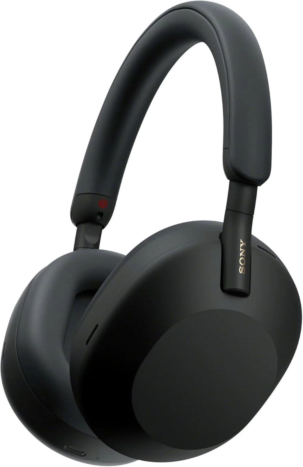 Sony WH-1000XM5 ANC Bezprzewodowe słuchawki nauszne z redukcją hałasu, Bluetooth, krystalicznie czystą jakością rozmów, Hi-Res, do 30 godzin pracy na baterii, szybkie ładowanie, Alexa i Asystent Google, iOS i Android - Czarne