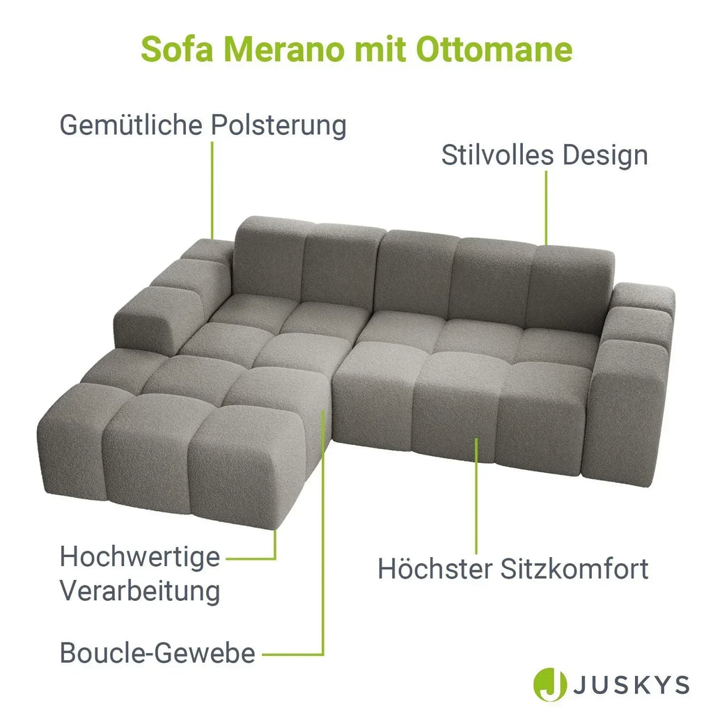 2026 Sofa narożny Merano – nowoczesna elegancja i wyjątkowy komfort