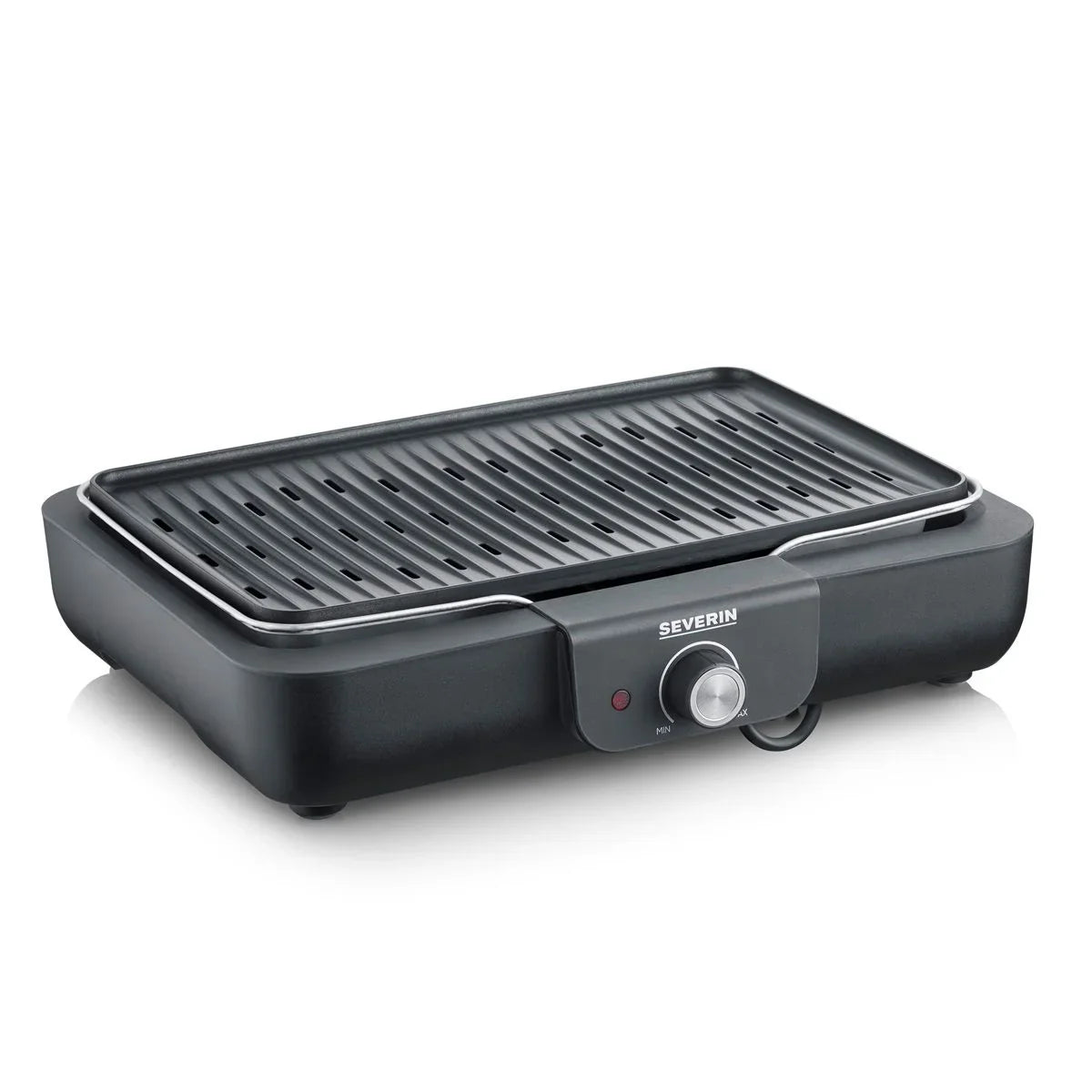 Grill stołowy z płytą grillową Severin PG 8556 - 2300 W czarny