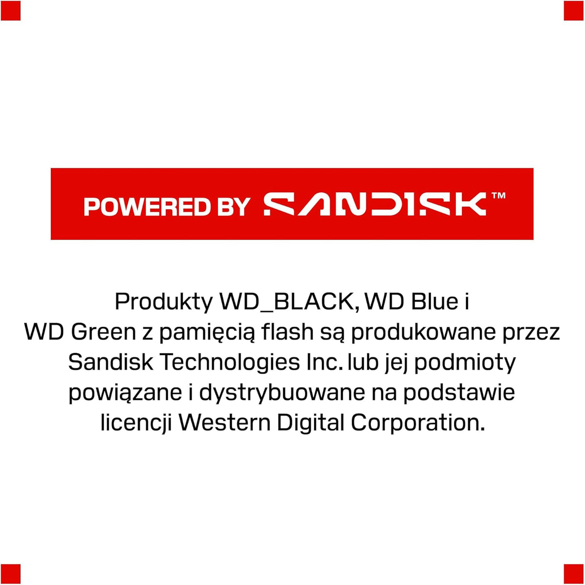 WD SN850X 4TB M.2 2280 PCIe Gen4 NVMe Gaming SSD do 7300 MB/s prędkość odczytu