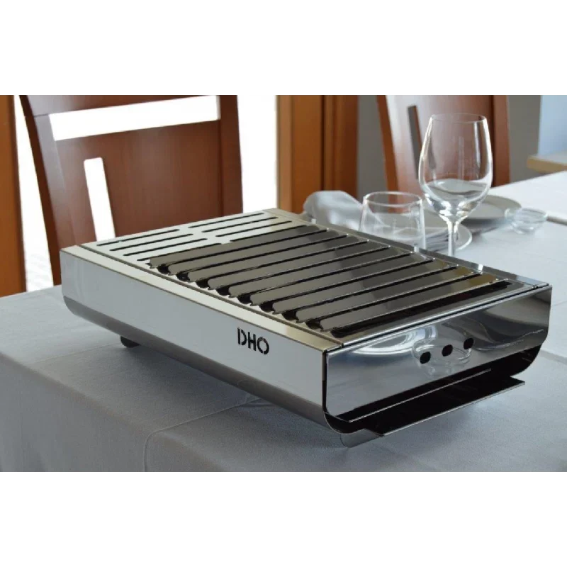 Przenośny Grill Węglowy Ze Stali Nierdzewnej, Modny,
