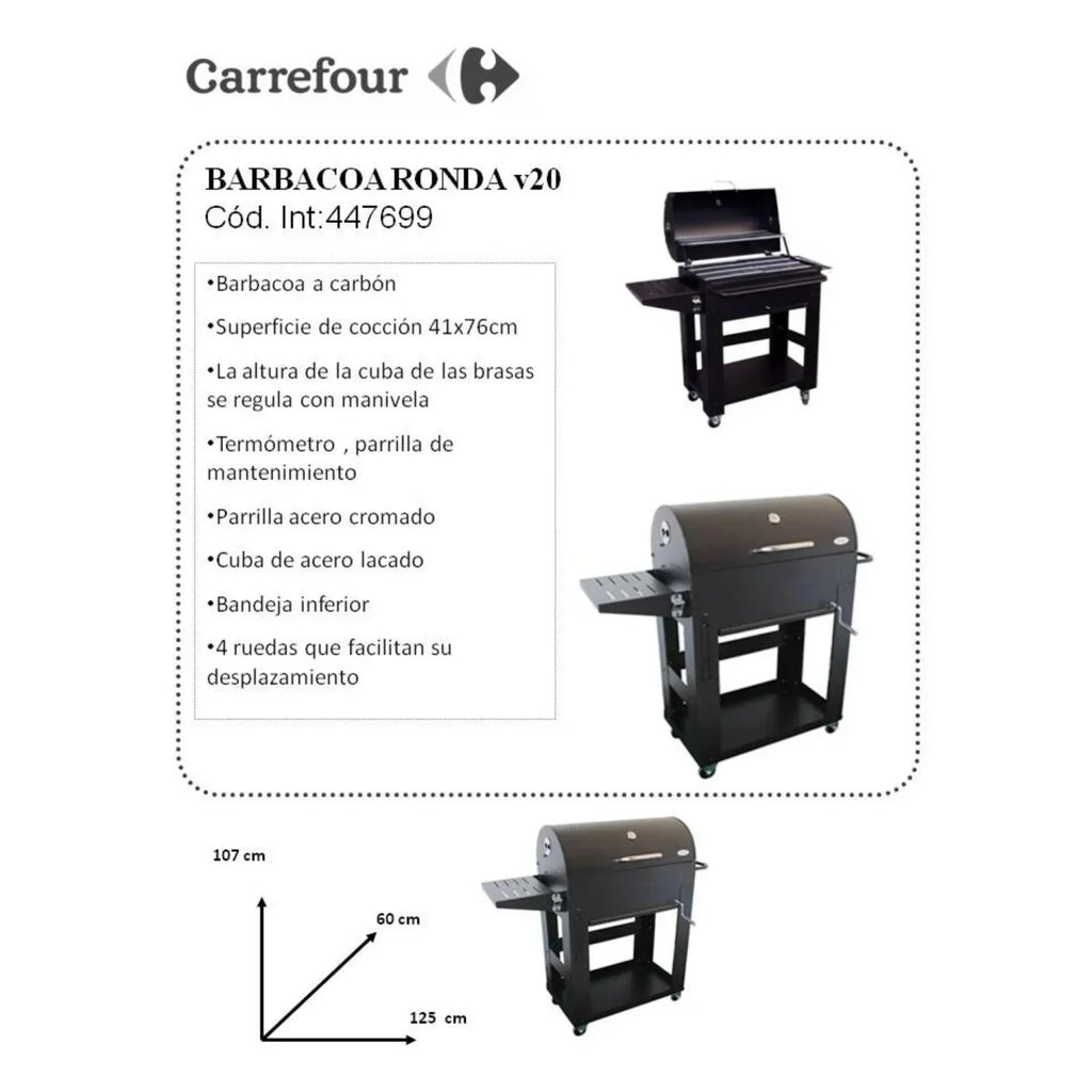 Grill Barbacoa Mod. Ronda V-2020