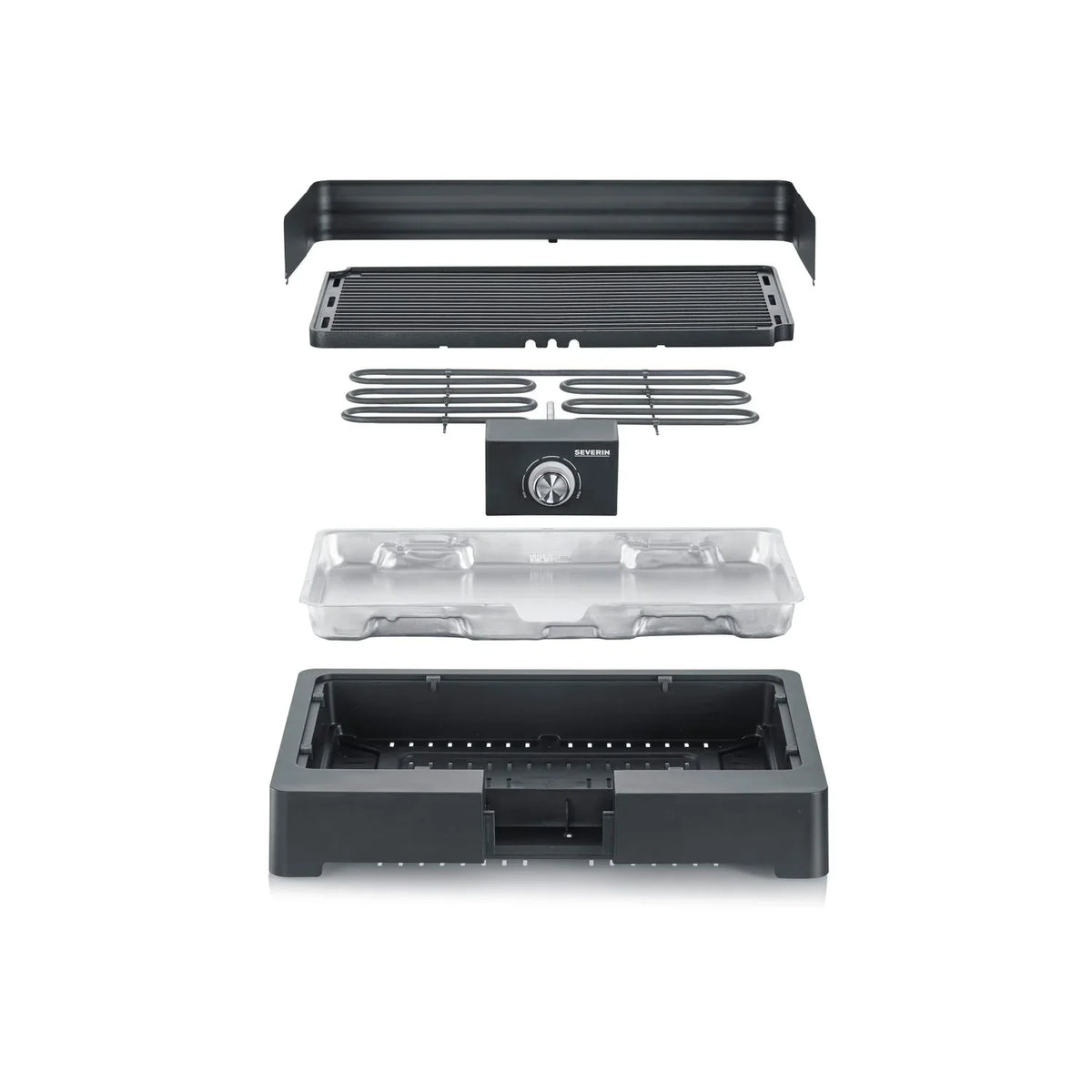 Grill stołowy z ryflowaną płytą 2200 W PG 8567 Severin