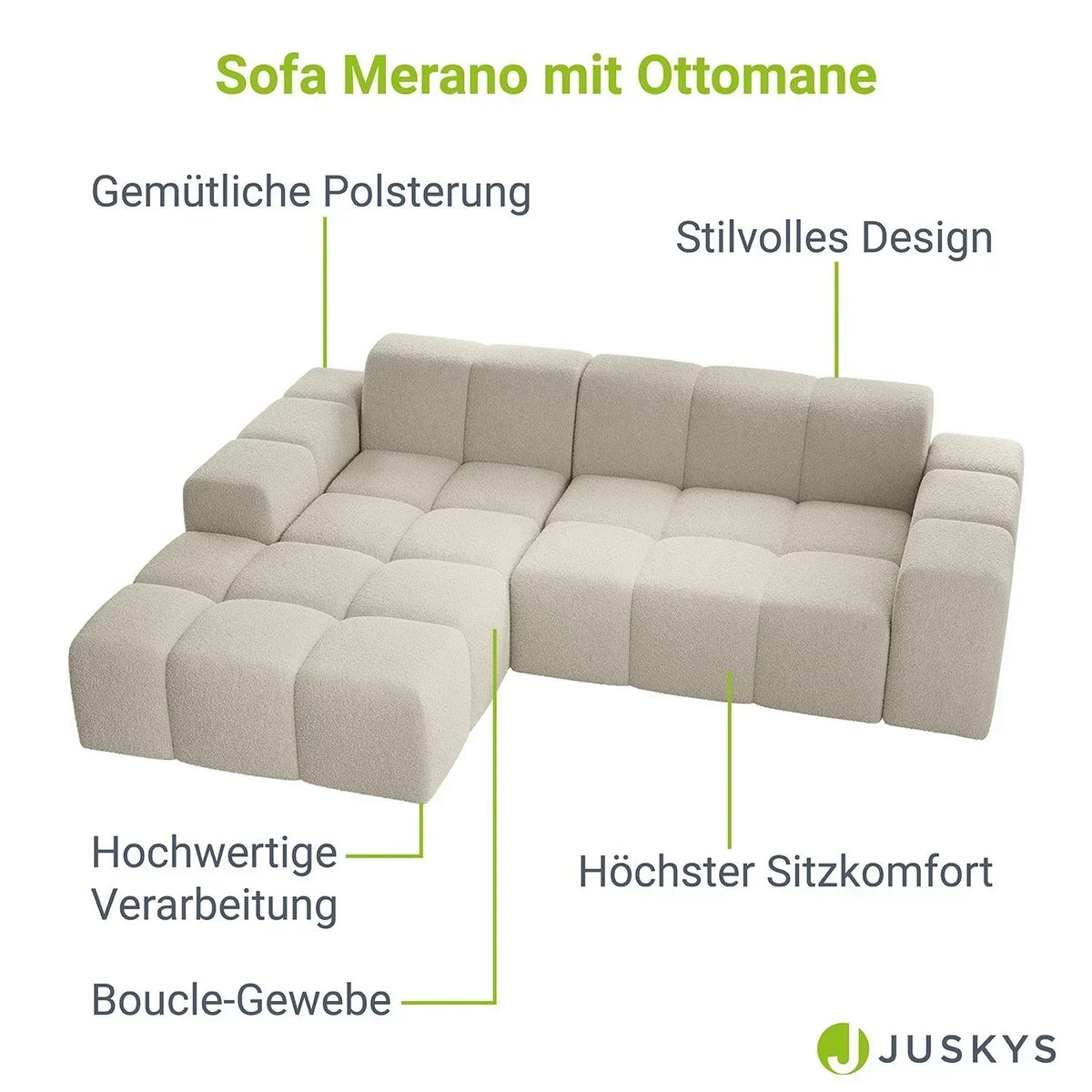 2026 Sofa narożny Merano – nowoczesna elegancja i wyjątkowy komfort