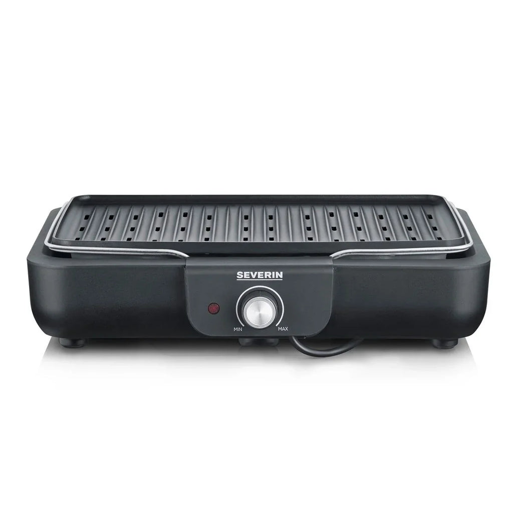Grill stołowy z płytą grillową Severin PG 8556 - 2300 W czarny