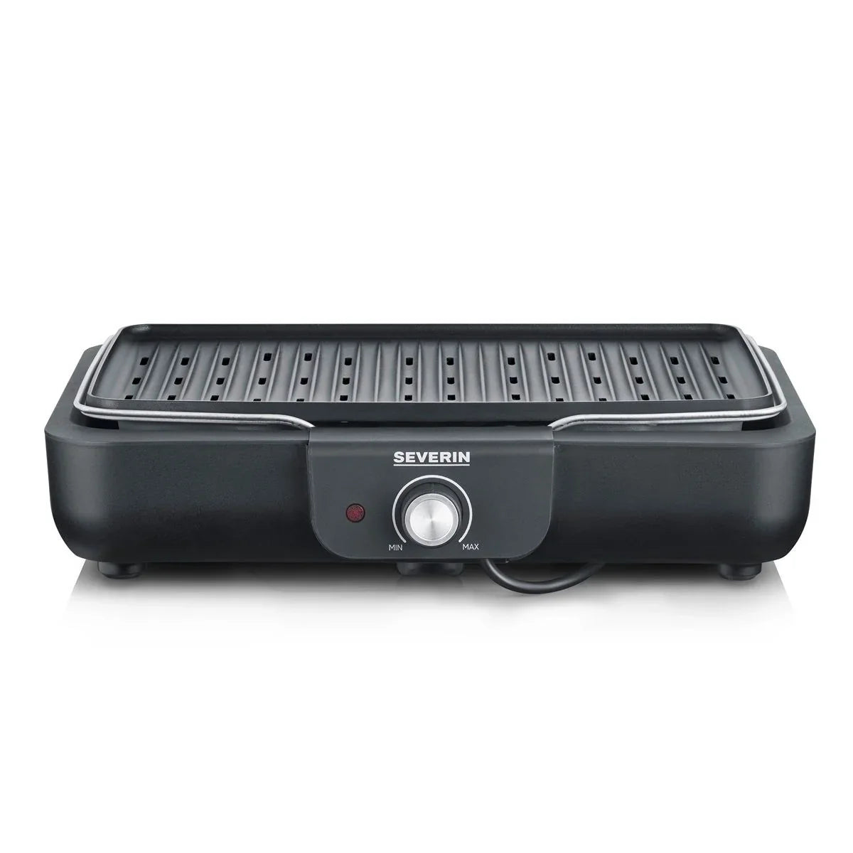 Grill stołowy z płytą grillową Severin PG 8556 - 2300 W czarny