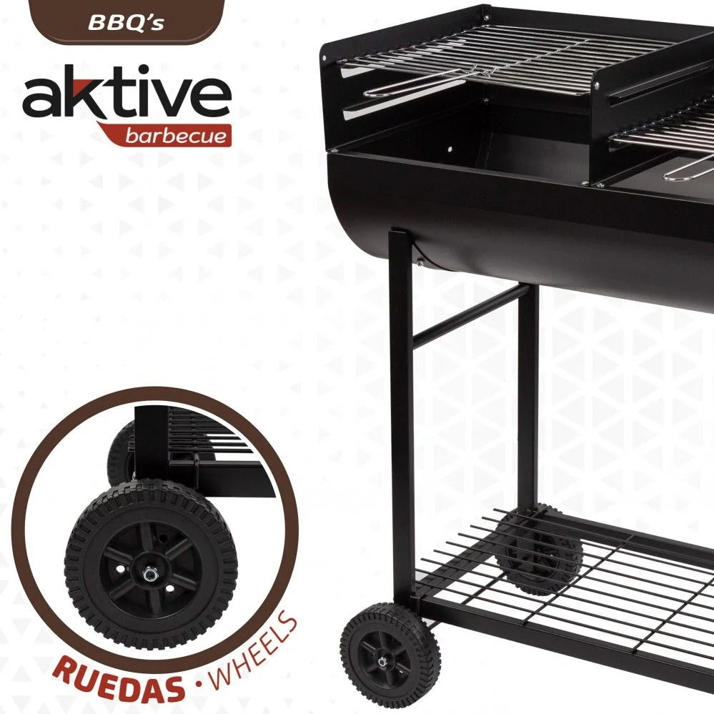 Grill Węglowy Aktive Z Podwójnym Rusztem